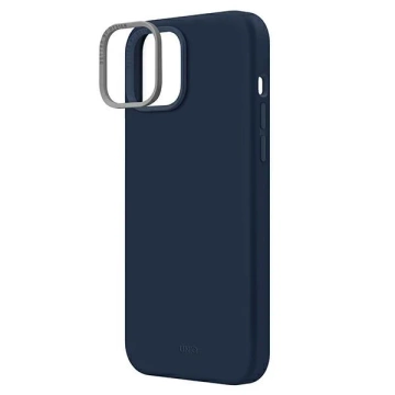 UNIQ etui Lino do Apple iPhone 14 6,1" niebieski/marine blue