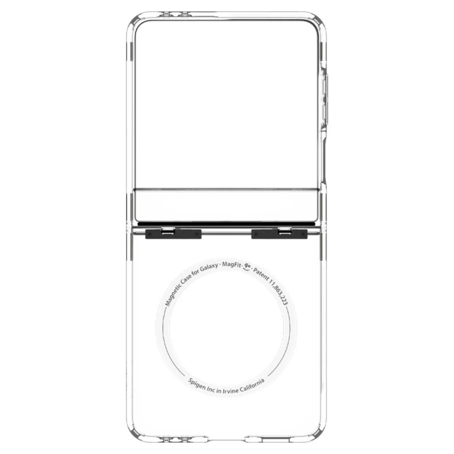 Etui Galaxy Z Flip 7 Spigen Ultra Hybrid Pro MagSafe Clear