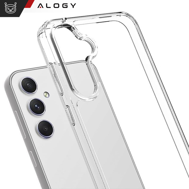 Case for Samsung Galaxy A35 5G Back Cover Hybrid Clear Case Alogy Transparent Glass