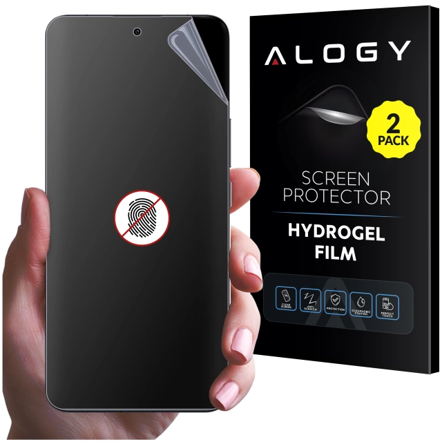 2x Folia "MATOWA" do Xiaomi POCO X7 5G Hydrożelowa Alogy HydroSkin Matte Pro™ na ekran do etui "BEZ ODCISKU PALCÓW"