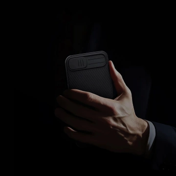 Ochranný kryt Nillkin CamShield Pro MagSafe pro iPhone 16e, černý