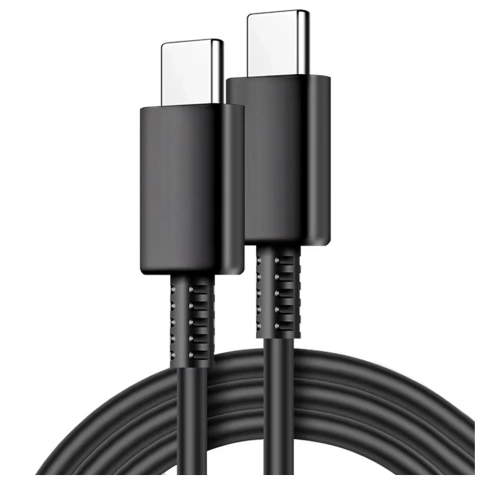 Originální kabel Samsung USB-C na USB-C EP-DW767 pro nabíjení 1,8 m 3A 25W / 45W bílý