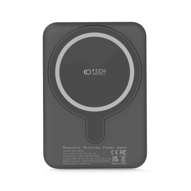 LifeMag Powerbank PB10 mit MagSafe 5000mAh Schwarz