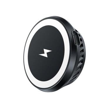 Acefast wireless inductive charger with cooling system dark gray (E2)