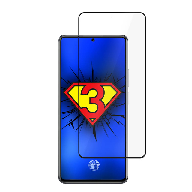 Tvrzené sklo 3mk HardGlass Max pro Xiaomi Mi 11T / Mi 11T Pro Black