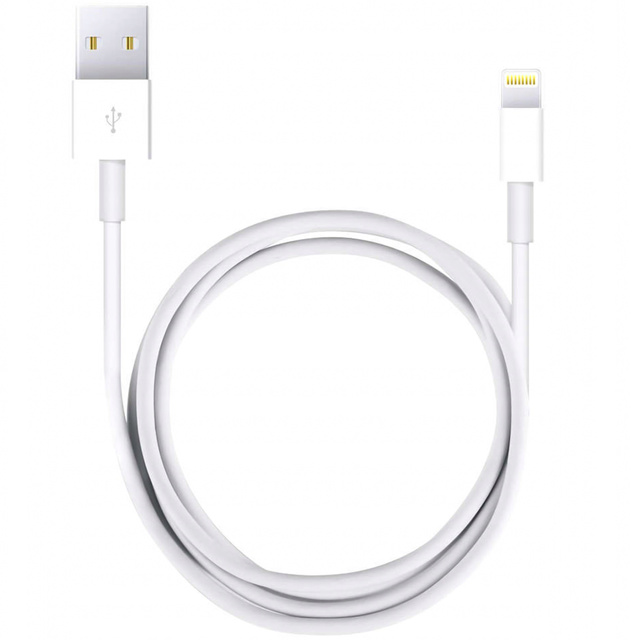 Кабель Alogy 2m Fast Charge USB to Lightning Кабель для зарядки iPhone 20W Білий