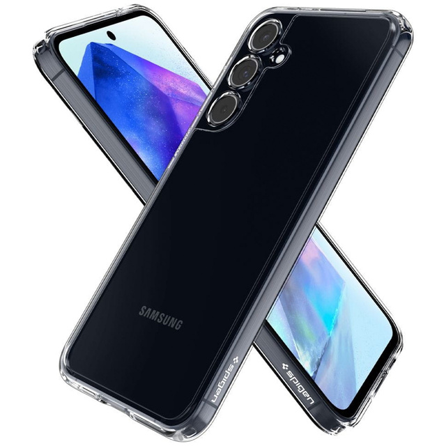 Etui Spigen Ultra Hybrid pro Samsung Galaxy A55 5G Crystal Clear