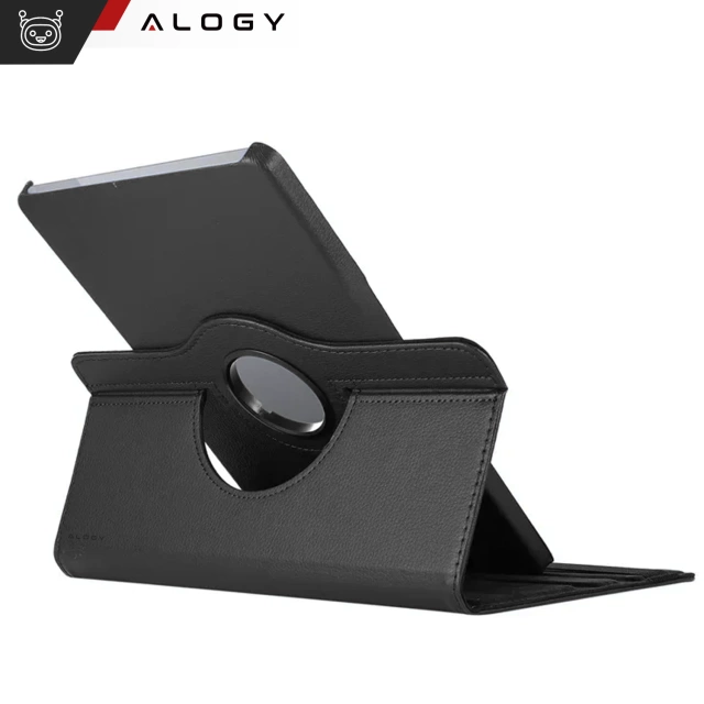 Puzdro 360 pre Lenovo Tab M11 10,95" TB330FU / TB330XU / TB331FC Otočný kryt na tablet Flip Cover Case Alogy Black