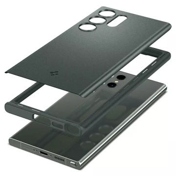 Ochranné pouzdro Spigen Thin Fit pro Samsung Galaxy S23 Ultra Abyss Green