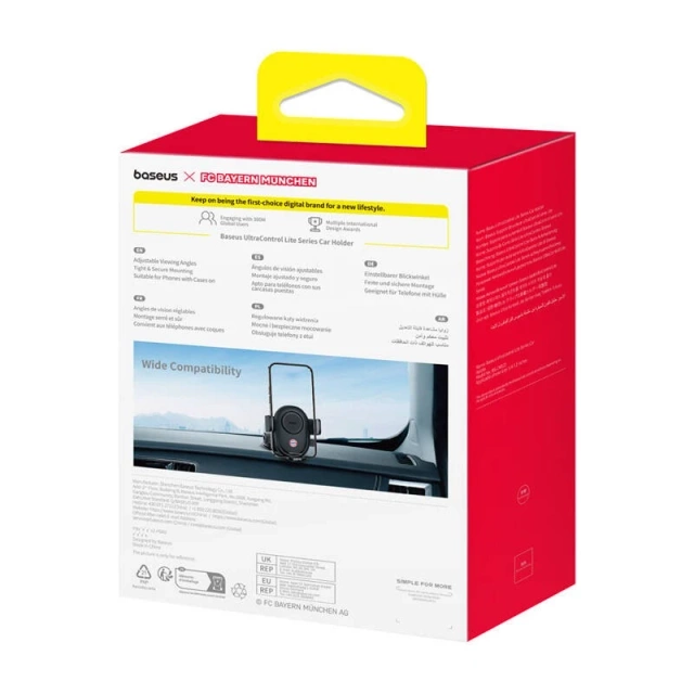 Baseus UltraControl Car Holder Black Bayern Edition