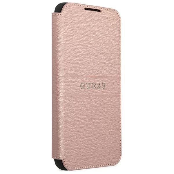 Guess GUBKS22MPSASBPI S22 S906 pink/pink book Saffiano Stripes