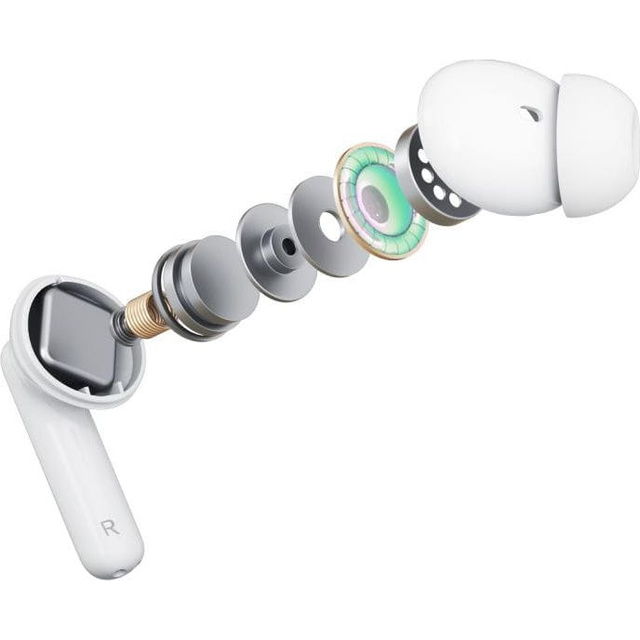 Bezdrôtové slúchadlá LifePods 3mk s nabíjacím puzdrom PowerBank biele