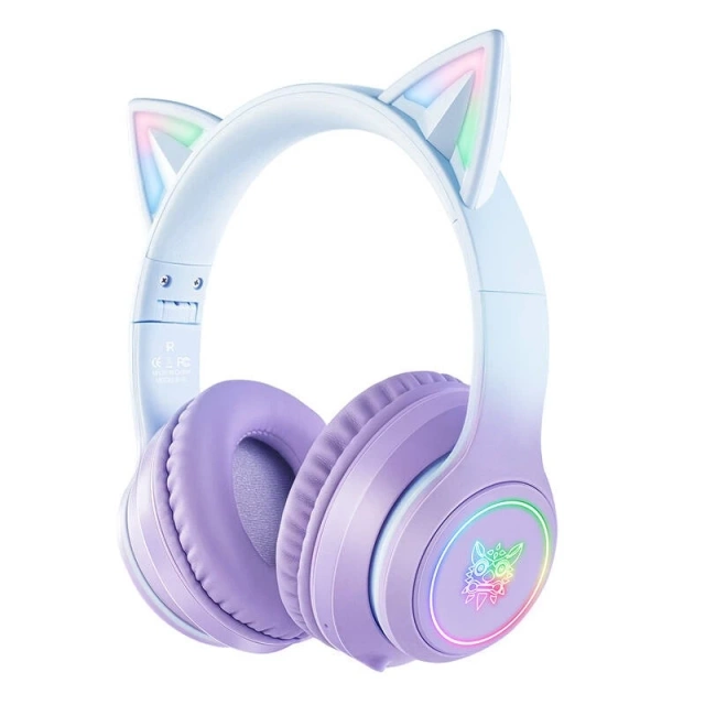 ONIKUMA Gaming Headphones (Blue/Purple)