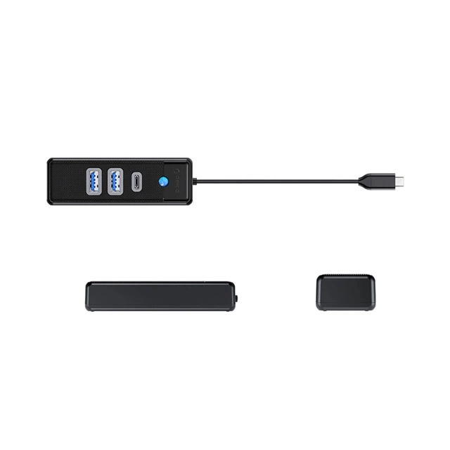 Hub USB-C Orico PWC2U-C3 2x USB-A + 1x USB-C 3.0 Czarny