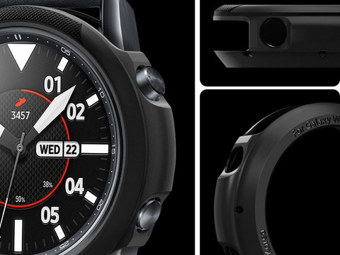 Etui Spigen Liquid Air pro Samsung Galaxy Watch 3 41mm Matte Black