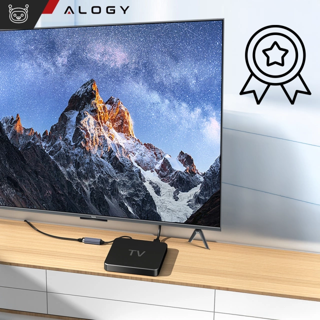 Адаптер USB до Ethernet Alogy Network Card LAN RJ45 GIGABIT 1000MBPS Black