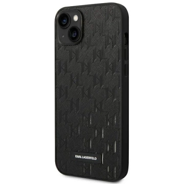 Etui Karl Lagerfeld KLHCP14MSAKLHPK do iPhone 14 Plus 6,7" hardcase Saffiano Mono Metal Logo