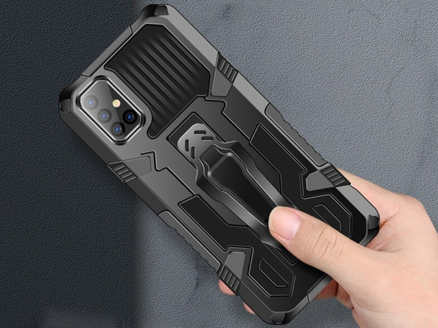 Armored protective case Alogy stand for Samsung Galaxy A51 Glass