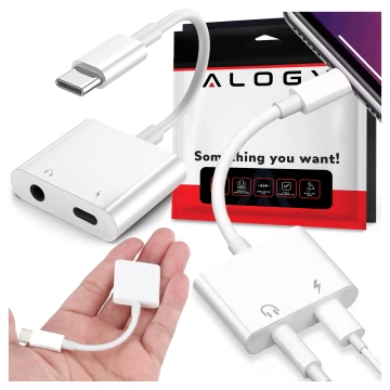 HUB splitter Alogy Adaptér pro počítačový notebook s USB-C na 3x USB-A 2.0 1x USB-A 3.0 šedý