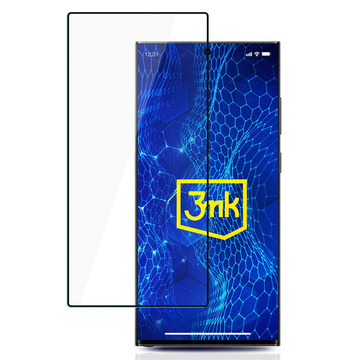 Tempered glass for Samsung Galaxy S24 Ultra 3mk HardGlass Max Lite™ 9H full screen