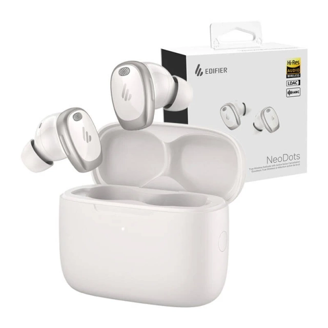 TWS Edifier NeoDots ANC White Headphones