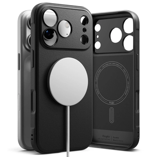 Etui do iPhone 17 Pro Max Ringke Onyx Magnetic MagSafe Czarne