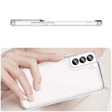 Захисний чохол для телефону Outer Space Case для Samsung Galaxy S23 Plus накладка з гнучкою рамкою прозора