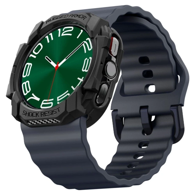 Etui Spigen Rugged Armor для Samsung Galaxy Watch Ultra (47 мм) Matte Black