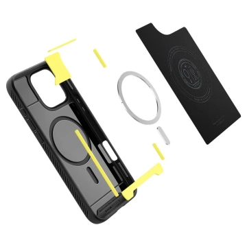 Etui Spigen Rugged Armor Mag Magsafe для Apple iPhone 16 Pro Max Matte Black