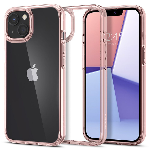 Etui obudowa puzdro Spigen Ultra Hybrid do Apple iPhone 13 Rose Crystal