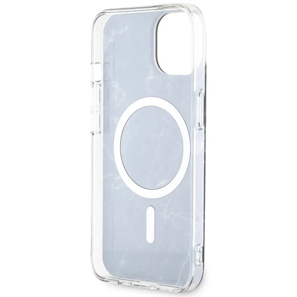 Etui Guess GUHMP14SPCUMAK na iPhone 14 6,1" pevné puzdro Marble MagSafe