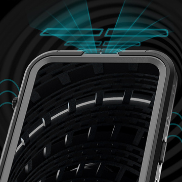 Armored 360 Case wasserdicht IP68 für MagSafe für iPhone 13 Pro Max Schwarz