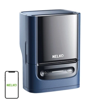 Thermal Label Printer Nelko PM220 Bluetooth USB-C Blue