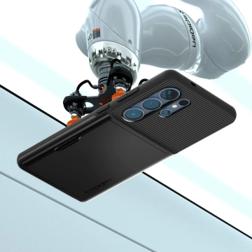 Pouzdro Spigen Slim Armor CS pro Samsung Galaxy S25 Ultra, černé