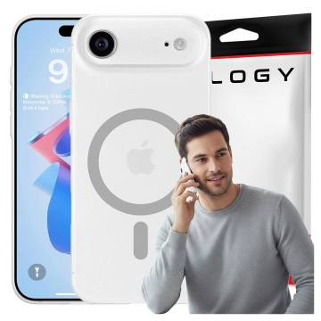 Kryt pre Apple iPhone 16 Pro Max Alogy MagSafe Hybrid Matte Case Matný kryt s ochranou šošovky čierny