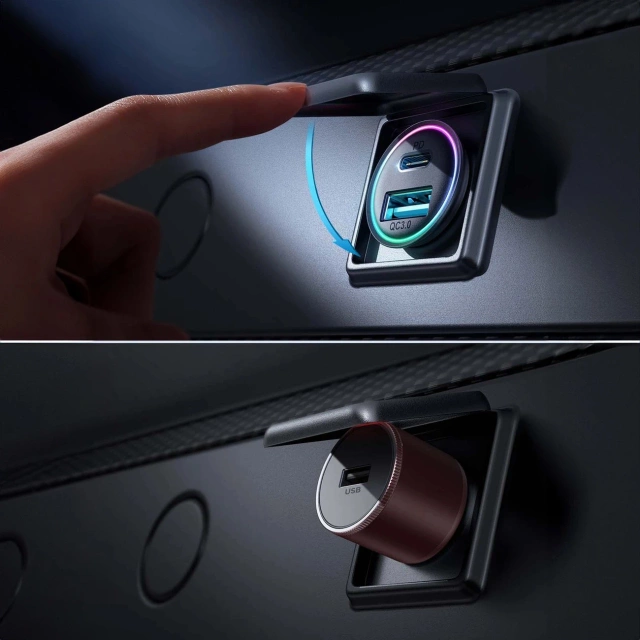 Joyroom JR-CCN04 60W USB-A mini nabíječka do auta