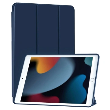 Case for Apple iPad 10.2 9 Gen 8/7 2021/2020/2019 Smart Pencil Case Alogy TPU Tablet Cover Navy Blue Glass