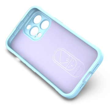 Ohybné pancierové puzdro Magic Shield Case pre iPhone 13 Pro svetlomodré
