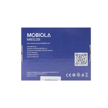 GSM telefón Mobiola MB3120i modrý 2G s veľkými tlačidlami pre seniorov