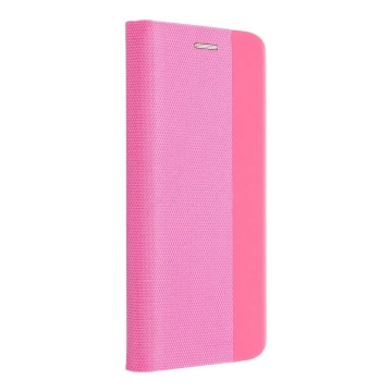 SENSITIVE Book Case für SAMSUNG S25 Edge Pink Stand 360 CASE