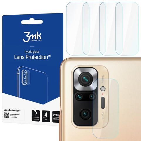 Скло х4 для камери 3mk Lens Protection lens для Redmi Note 10 Pro