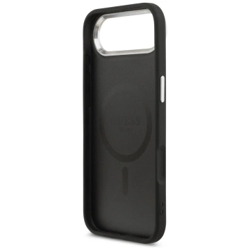 Etui Guess Triangle Logo MagSafe na iPhone 17 Air - Czarne