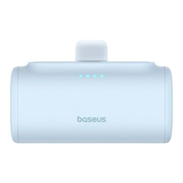 Baseus Compact Powerbank 5000mAh 20W USB-C Mini Fast Charging Blue