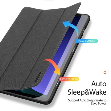 Dux Ducis Domo flip and smart sleep case для Samsung Galaxy Tab S9 - чорний