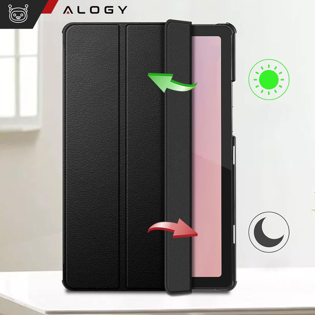 Tablet-Hülle für Lenovo Tab M9 2023 9" TB310XU TB310FU Gehäuse Case Alogy Book Cover Schwarz