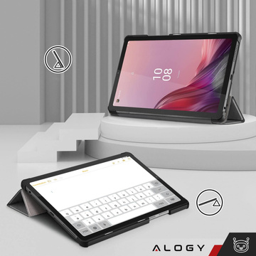 Чохол-книжка Etui Alogy для Lenovo Tab M9 2023 TB310XU TB310FU Szare