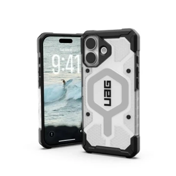 Etui do iPhone 17 UAG Pathfinder Clear MagSafe Biało-Szare