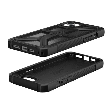UAG Monarch Case - Schutzhülle für iPhone 15 Plus (Kohlefaser)