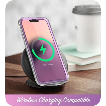 Supcase cosmo iphone 14 plus mramorově fialový