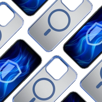Obal na Apple iPhone 14 Pro 3mk Frosty MagCase Blue